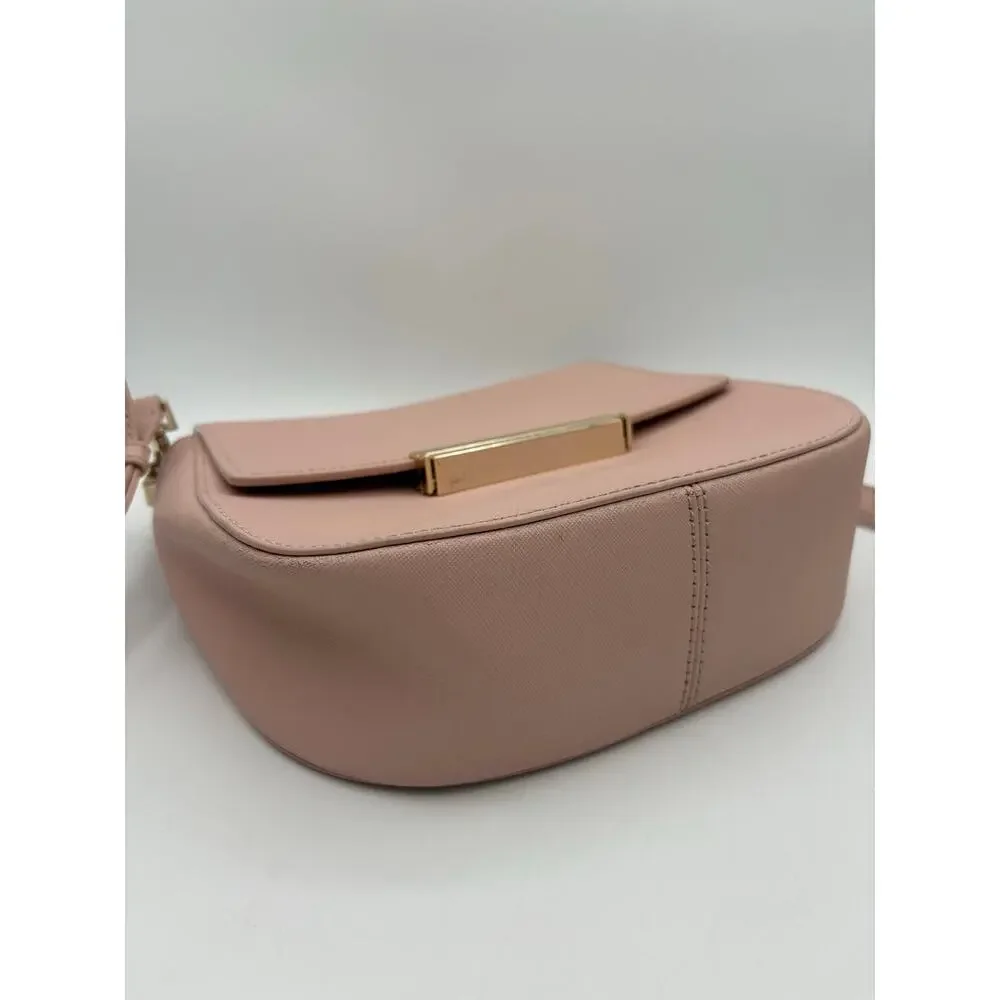 Kate Spade Make It Mine Byrdie Flap Crossbody Bag Purse Pink